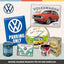 Krūzīte VW Let's GET AWAY dāvanu kastītē NOSTALGIC ART MOTOVEIKALS 21