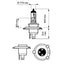 Kvēlspuldze H4 12V 60/55W P43T MAXGEAR MOTOVEIKALS 21