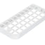 Lamp grille for angular rear light (ABS plastic) white for Piaggio Ciao P/PX OEM STANDARD MOTOVEIKALS 21