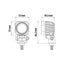 LED papildlukturis LAMPA Cyclops-Square 1 Led - 12/24V LAMPA MOTOVEIKALS 21