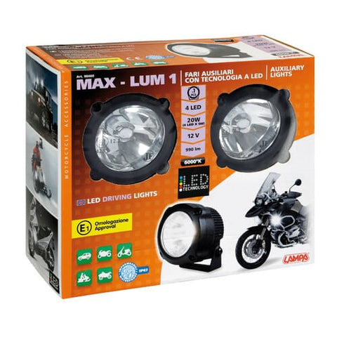 LED papildu lukturu komplekts Lampa Max-Lum 1, 12 V LAMPA MOTOVEIKALS 21