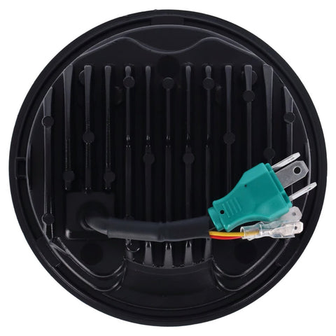 LED priekšējais lukturis 5.3/4" melns ar Halo ECE / DOT STOREHOUSE MOTOVEIKALS 21