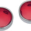 Lens Red W/Trim Ring DRAG SPECIALTIES DRAG SPECIALTIES MOTOVEIKALS 21