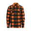 Lietu izturoš flaneļa krekls Black/Orange L STOREHOUSE MOTOVEIKALS 21