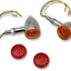 Light Chr Led Ambr/Red DRAG SPECIALTIES DRAG SPECIALTIES MOTOVEIKALS 21