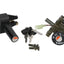 lock set for Yamaha BWs, MBK Booster (03-) VPARTS MOTOVEIKALS 21