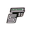 logo foil / sticker S51 Elektronik green for Simson S51 OEM STANDARD MOTOVEIKALS 21