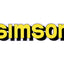 logo foil / sticker tank yellow, black for Simson S51 OEM STANDARD MOTOVEIKALS 21