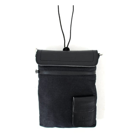 Longride, small Heritage waxed duffle/tank bag. Black LONGRIDE MOTOVEIKALS 21