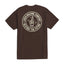 Loser Machine Congregate t-shirt java brown LOSER MACHINE COMPANY MOTOVEIKALS 21