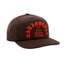 Loser Machine Fanatic Snapback cap brown LOSER MACHINE COMPANY MOTOVEIKALS 21