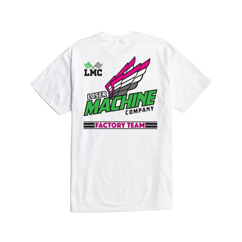 Loser Machine Four Stroke t-shirt white LOSER MACHINE COMPANY MOTOVEIKALS 21