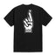 Loser Machine Good Luck Fingers t-shirt black LOSER MACHINE COMPANY MOTOVEIKALS 21