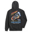 Loser Machine Red Hot hoodie black LOSER MACHINE COMPANY MOTOVEIKALS 21