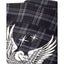 Loser Machine Step up flannel shirt black LOSER MACHINE COMPANY MOTOVEIKALS 21