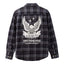 Loser Machine Step up flannel shirt black LOSER MACHINE COMPANY MOTOVEIKALS 21