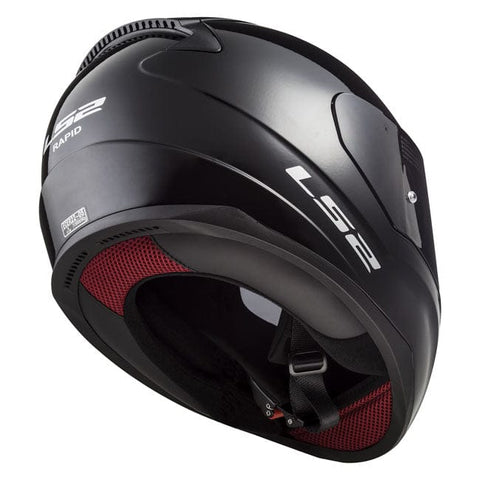 LS2 Rapid II Solid helmet gloss black LS2 MOTOVEIKALS 21