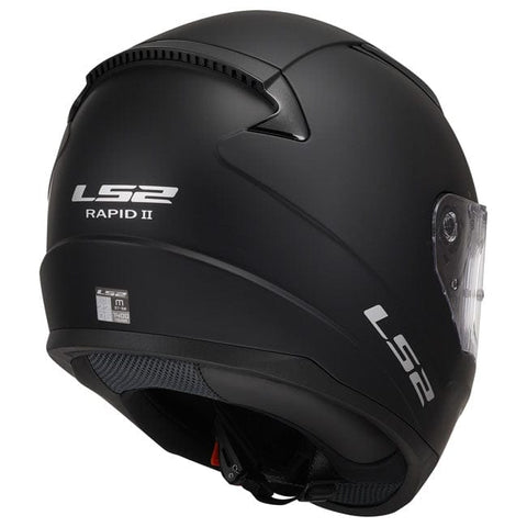 LS2 Rapid II Solid helmet matt black LS2 MOTOVEIKALS 21
