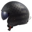 LS2 Spitfire II black Flag helmet matt black LS2 MOTOVEIKALS 21