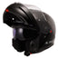 LS2 Strobe II helmet gloss black LS2 MOTOVEIKALS 21