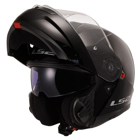 LS2 Strobe II helmet gloss black LS2 MOTOVEIKALS 21