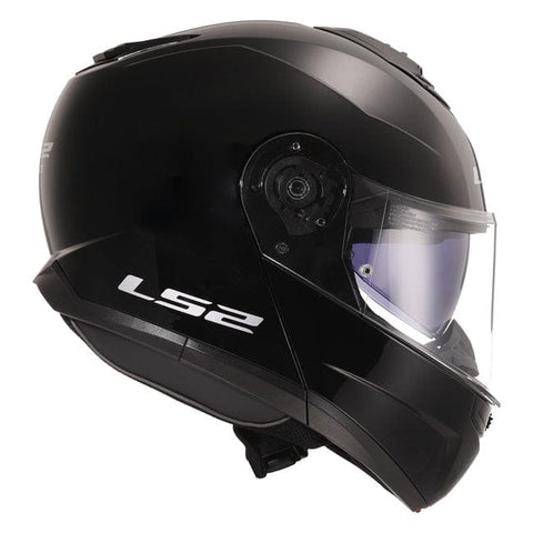 LS2 Strobe II helmet gloss black LS2 MOTOVEIKALS 21