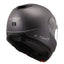 LS2 Strobe II helmet matt titanium LS2 MOTOVEIKALS 21
