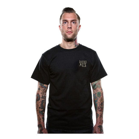 Lucky 13 Dead Skull t-shirt black LUCKY 13 MOTOVEIKALS 21