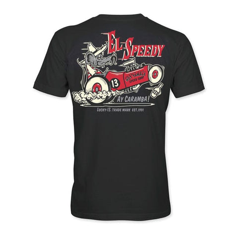 Lucky 13 El Speedy t-shirt black LUCKY 13 MOTOVEIKALS 21
