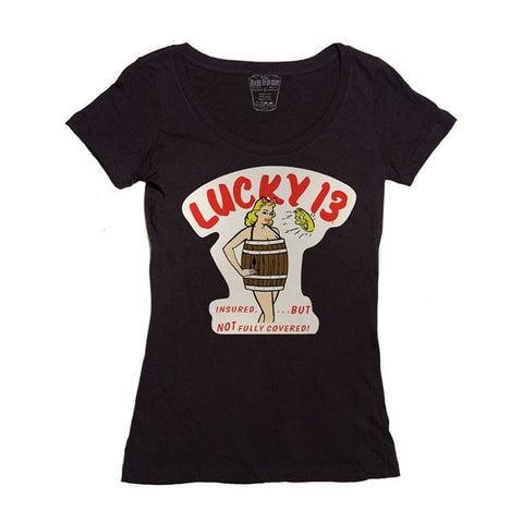 Lucky 13 Insured t-shirt black LUCKY 13 MOTOVEIKALS 21