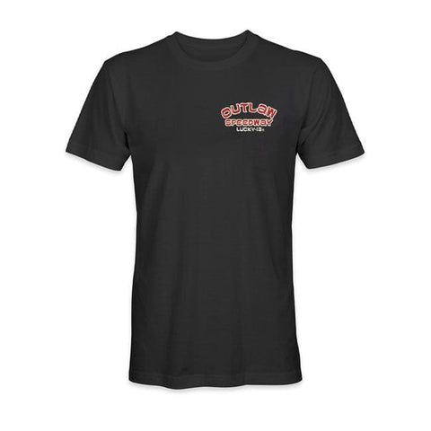 Lucky 13 Outlaw Speedway t-shirt black LUCKY 13 MOTOVEIKALS 21