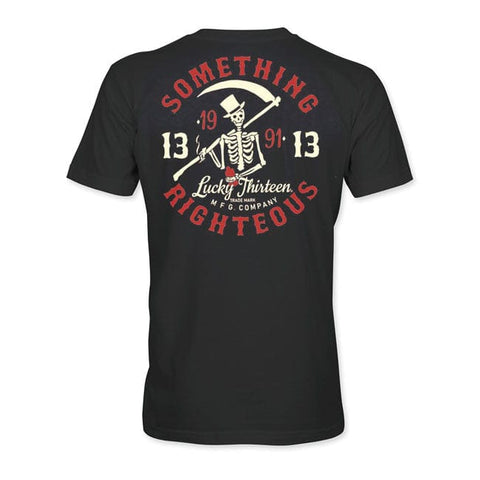 Lucky 13 Something Righteous t-shirt black LUCKY 13 MOTOVEIKALS 21