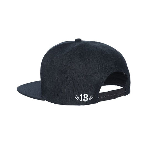 LUCKY13 CAP BLACK / WHITE LUCKY 13 MOTOVEIKALS 21