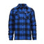 Lumberjack flannel shirt checkered blue/black ARMY SURPLUS MOTOVEIKALS 21