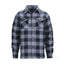 Lumberjack flannel shirt checkered grey/black ARMY SURPLUS MOTOVEIKALS 21
