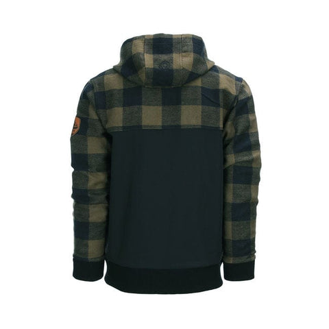Lumbershell jacket black/olive ARMY SURPLUS MOTOVEIKALS 21
