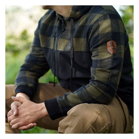 Lumbershell jacket black/olive ARMY SURPLUS MOTOVEIKALS 21