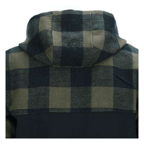 Lumbershell jacket black/olive ARMY SURPLUS MOTOVEIKALS 21