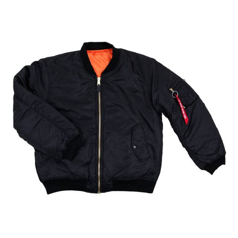MA-1 Bomber flight jacket black ARMY SURPLUS MOTOVEIKALS 21
