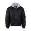 MA-1 Bomber hooded flight jacket black ARMY SURPLUS MOTOVEIKALS 21