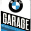 Magnēts BMW GARAGE 8 x 9 cm NOSTALGIC ART MOTOVEIKALS 21
