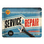 Magnēts SERVICE & REPAIR 8x6 cm NOSTALGIC ART MOTOVEIKALS 21