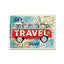 Magnēts VW Lets Travel 8x6 cm NOSTALGIC ART MOTOVEIKALS 21
