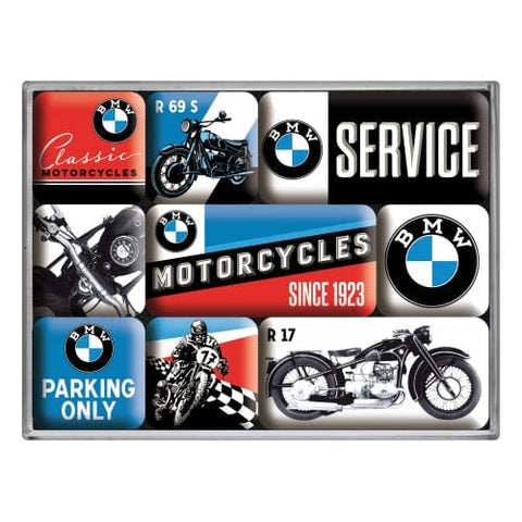 Magnētu komplekts BMW MOTORCYCLES 9 gab. NOSTALGIC ART MOTOVEIKALS 21