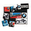 Magnētu komplekts BMW MOTORCYCLES 9 gab. NOSTALGIC ART MOTOVEIKALS 21