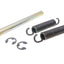 main stand mounting set w/ springs for Aprilia, Gilera, Piaggio, Vespa CIF MOTOVEIKALS 21