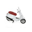 Maisto Vespa motorollera modelis mērogā 1:18 white LAMPA MOTOVEIKALS 21