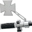 Maltese Mirror Air Stem DRAG SPECIALTIES DRAG SPECIALTIES MOTOVEIKALS 21