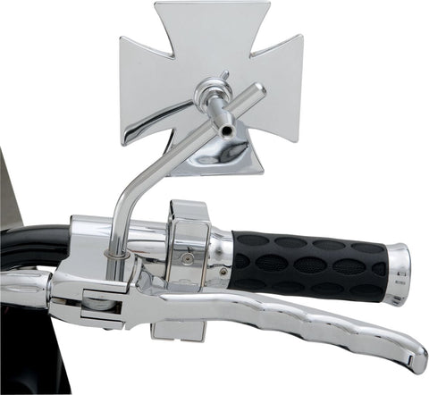 Maltese Mirror Rond Stem DRAG SPECIALTIES DRAG SPECIALTIES MOTOVEIKALS 21