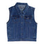 MCS denim vest dark blue MCS MOTOVEIKALS 21